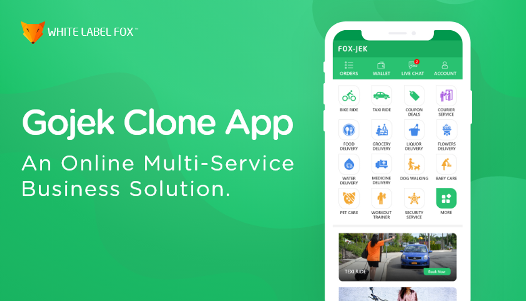 Start your Multi Services Business with Gojek Clone Script