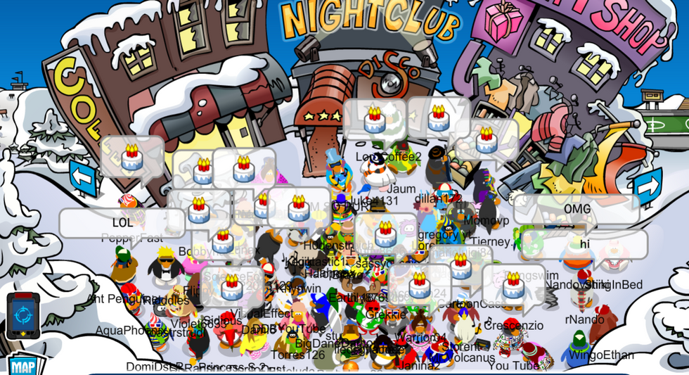 Club Penguin - Computer games - Impossible world
