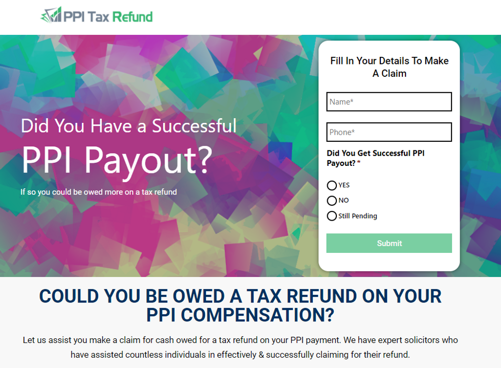 COULD YOU BE OWED A TAX REFUND ON YOUR PPI COMPENSATION?