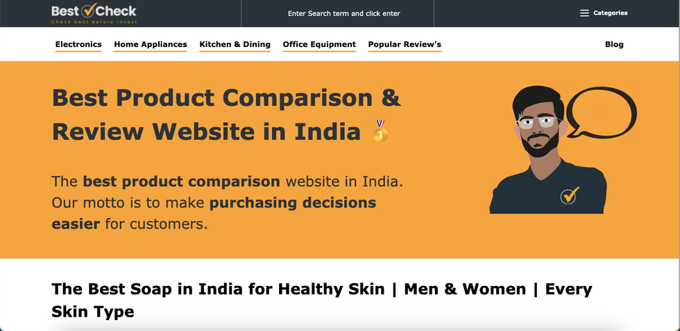The best product comparison website in India | Product review, comparison, and research.