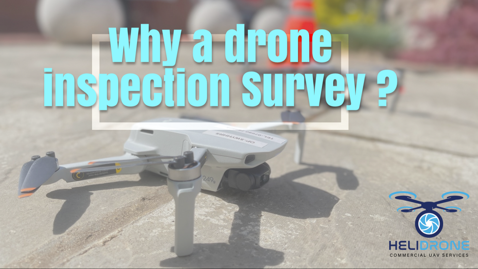 Can drones help with roof inspections and building surveying?