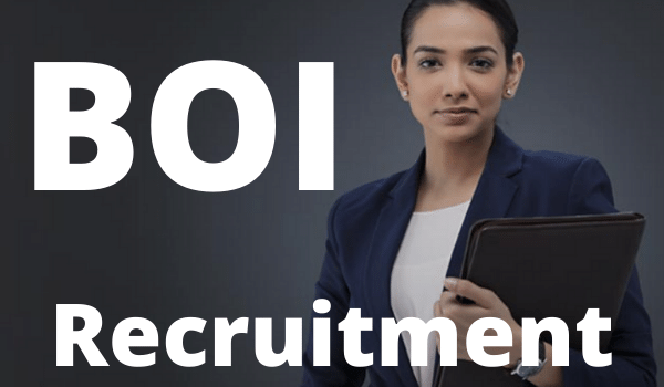 BOI Recruitment 2022 | Apply Online for Office Assistant, Attendant and other Posts