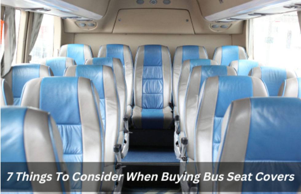 7 Things To Consider When Buying Bus Seat Covers
