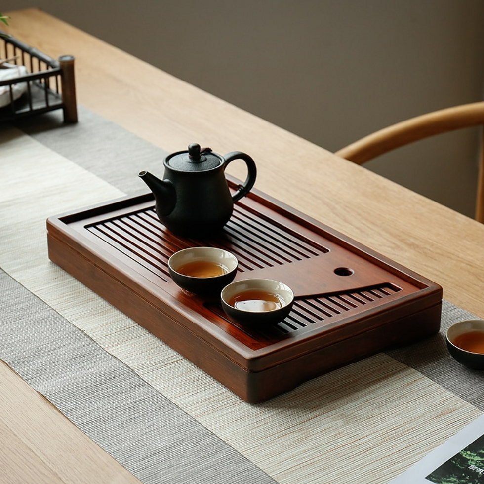 How to Serve Tea on a Tray