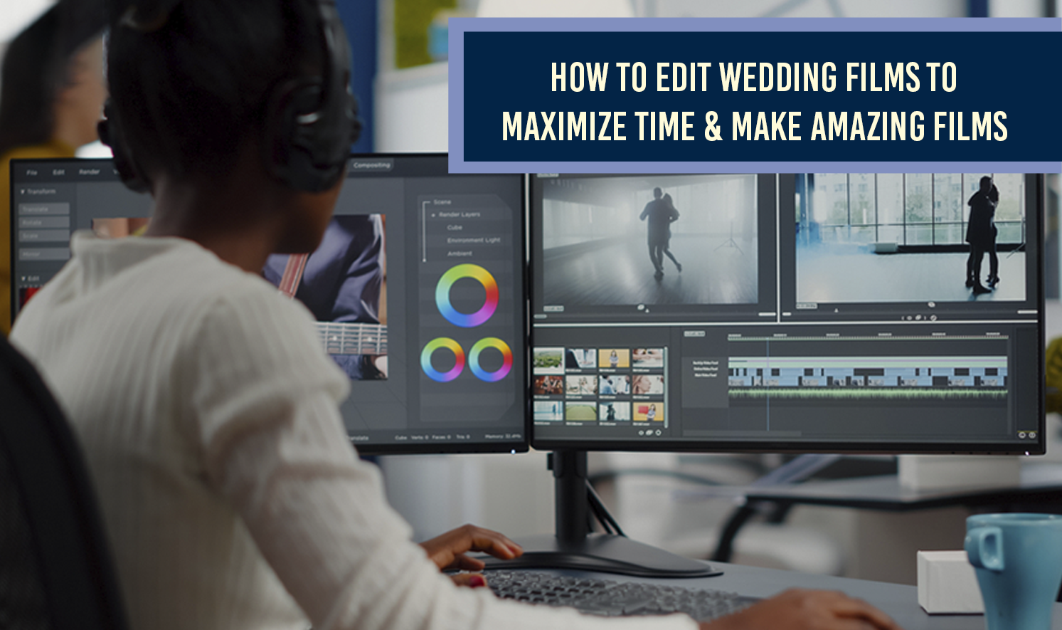 How to Edit Wedding Films to Maximize Time & Make Amazing Films
