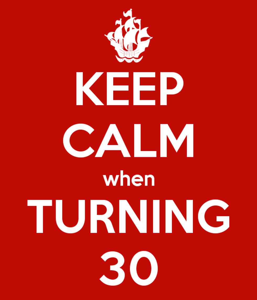 On Turning Thirty-Years-Old