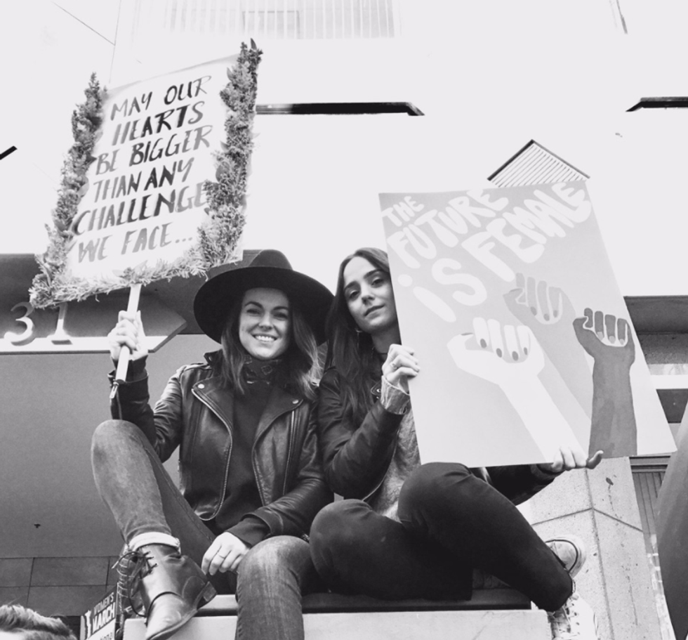 The Forgotten Community At The Woman's March Is Obvious