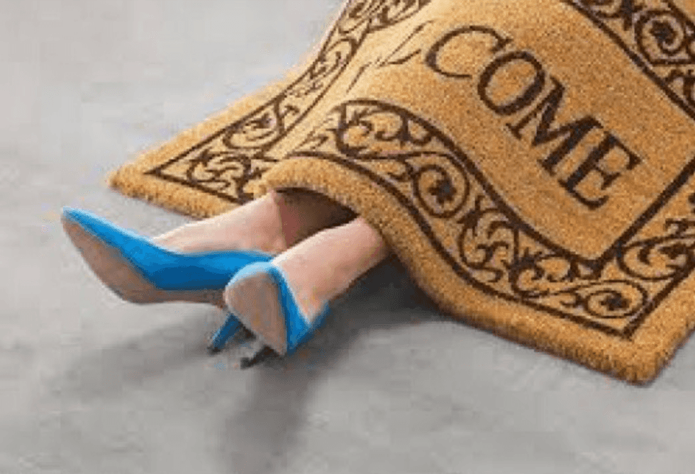 What It's Like to Be a Doormat