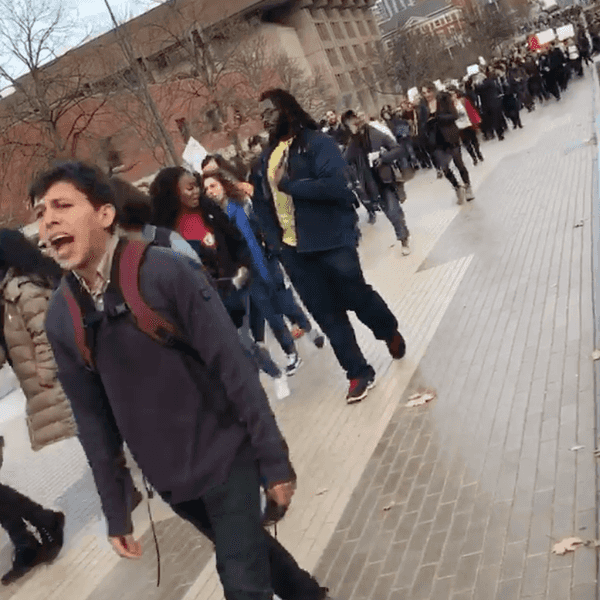 Protest on Syracuse University Campus: Part Two