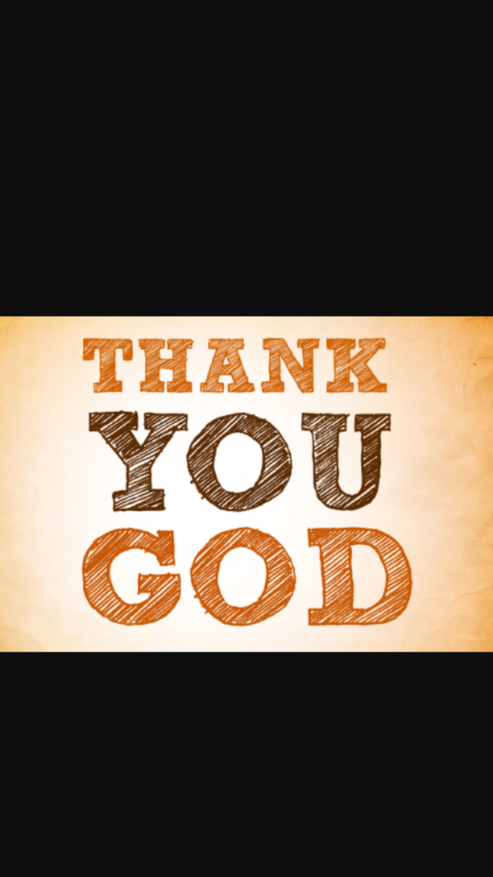 A Thankful Prayer to God