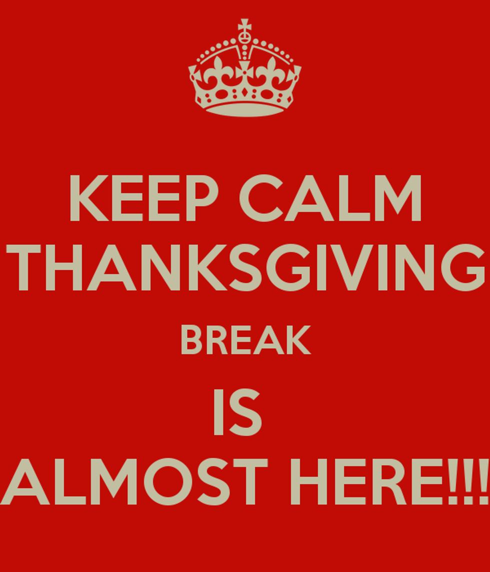 8 Things We Do Over Thanksgiving Break