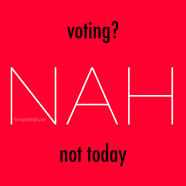 What Should Happen To You If You Don't Vote