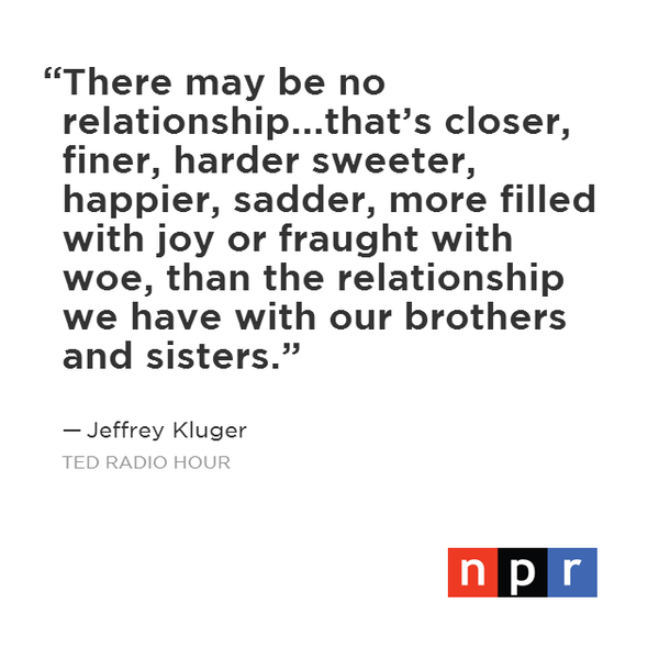 To The Sibling Who Raised Me When She Didn't Have To