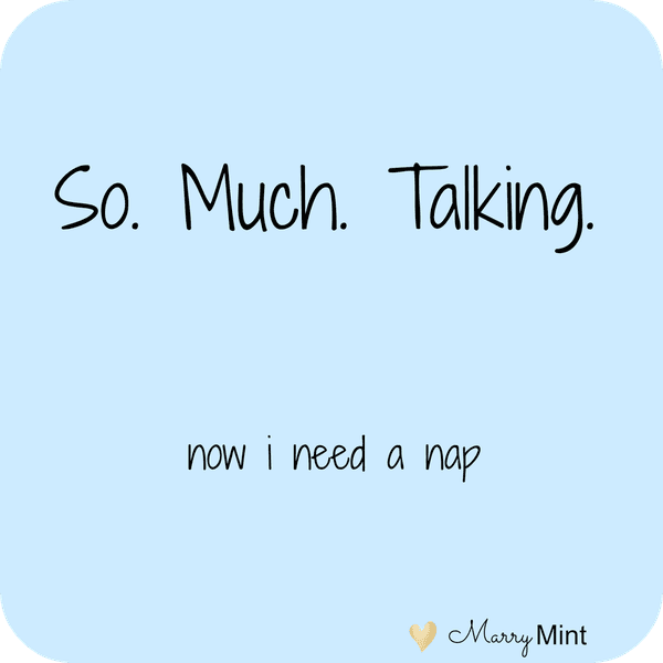 Because not everyone is a smooth talker.