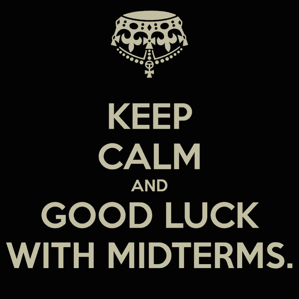 How to Survive Your First Set of Midterms Told By GIFS