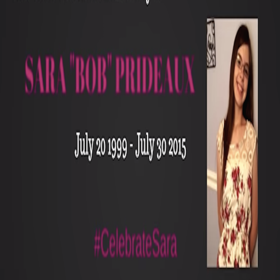 Her Name Was Sara: A Portrait of Suicide's Effects