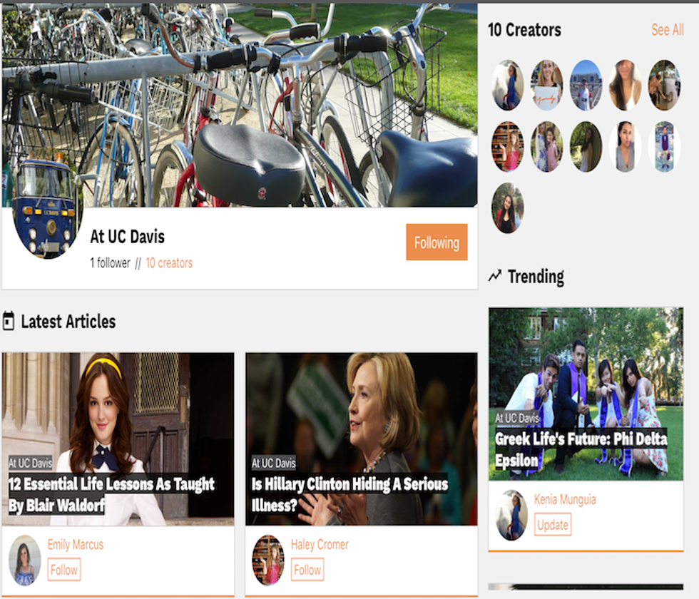 Introducing the new UC Davis Odyssey Community Page!