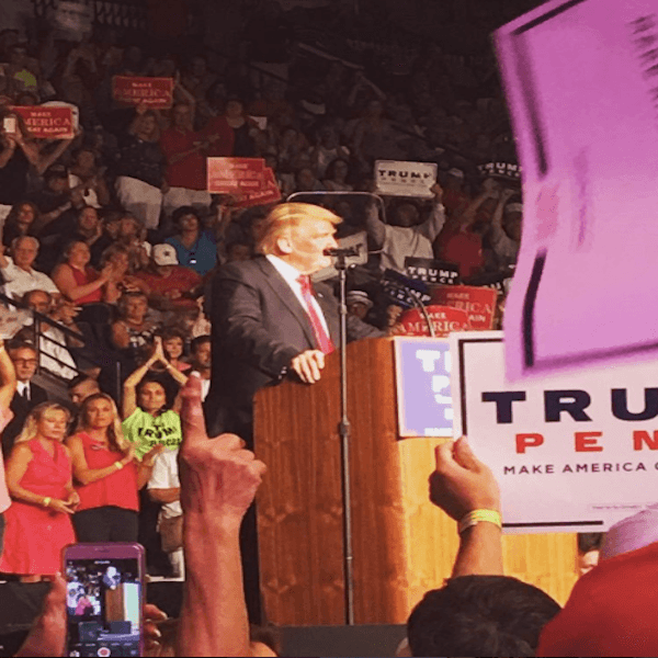 A Stark Democrat's Journey To A Donald Trump Rally