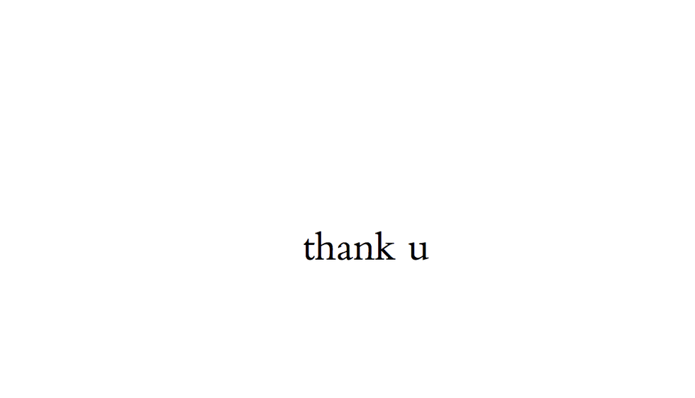Thank You Notes