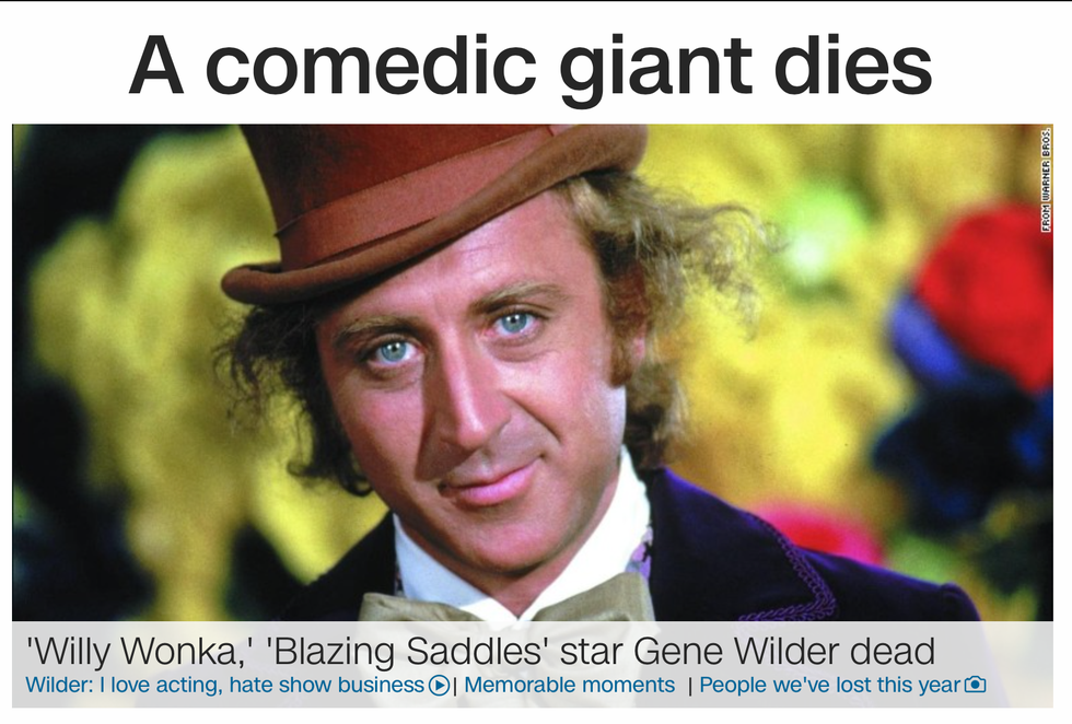 The News Is Not The News