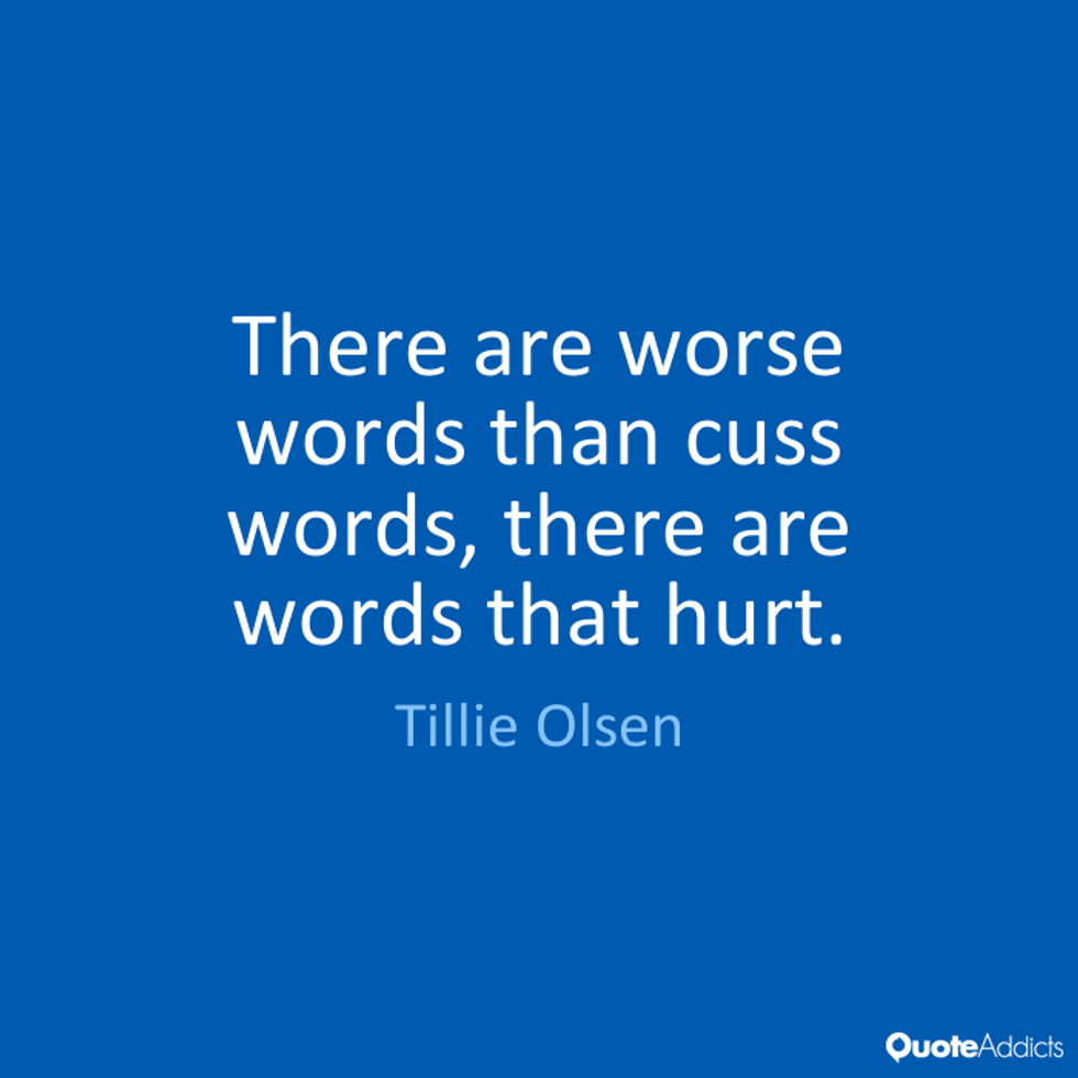 When Words Hurt