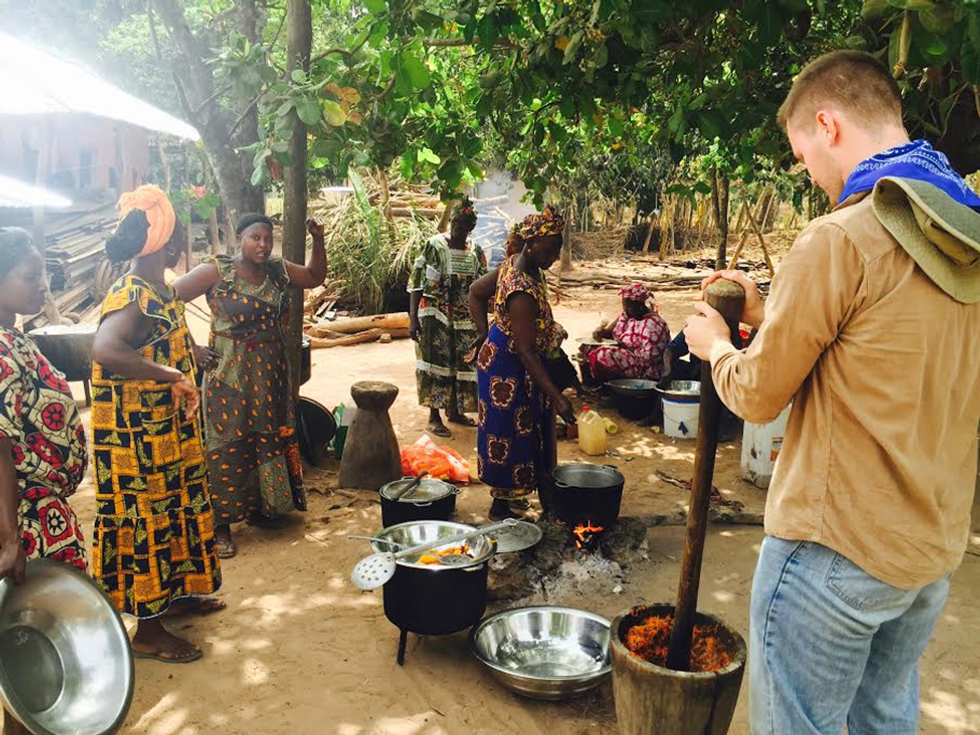 A Day With A Manjaco Family