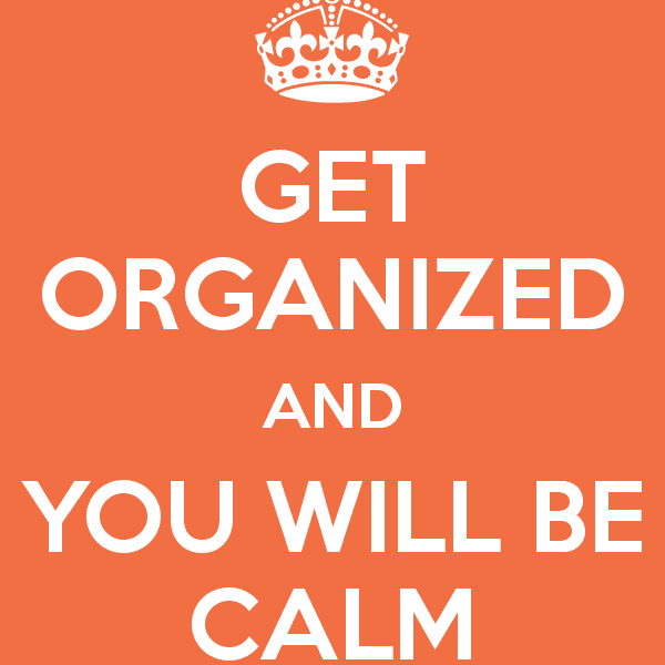 Three Basic Tips To Being Organized