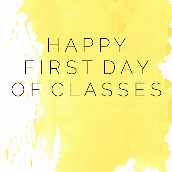 First Day Essentials