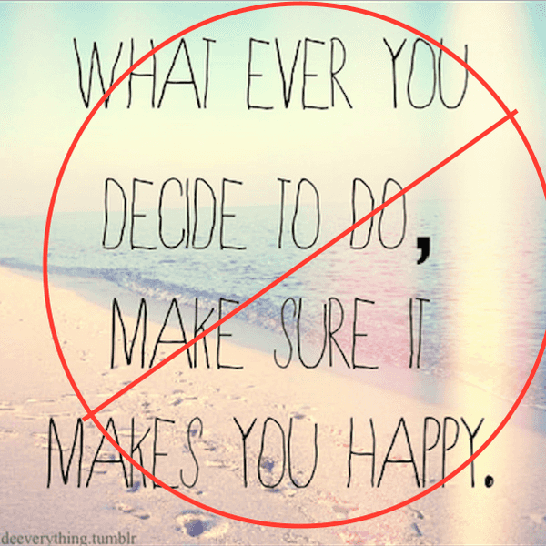 Life Is Not Happy