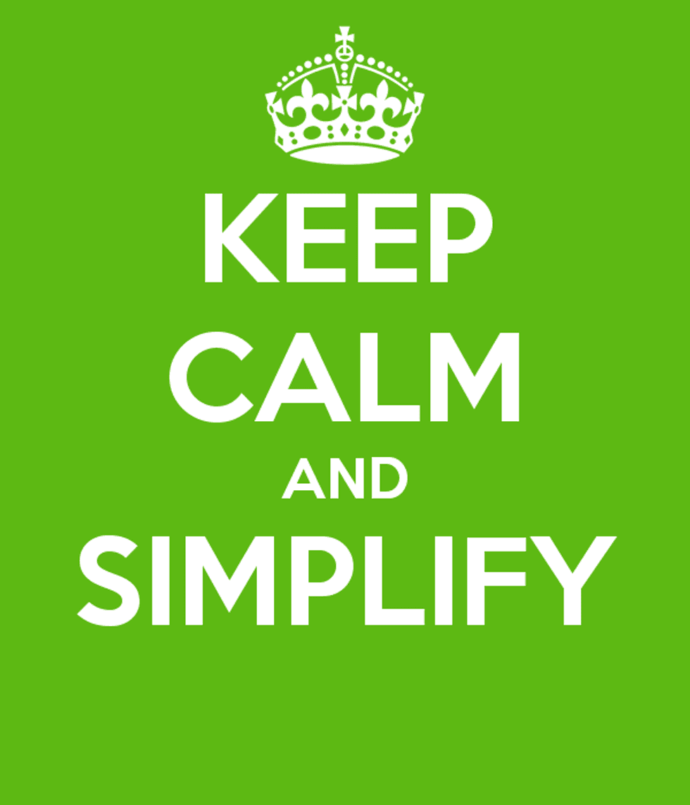 Simplify More, Stress Less