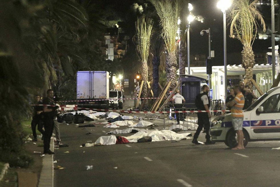 'A Camion Just Ran Over People On The Promenade In Nice'