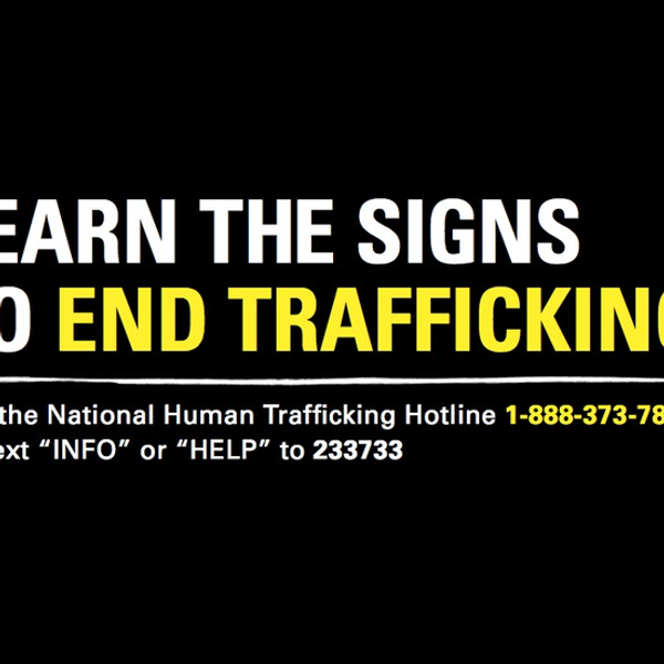 Recognize The Signs: Human Trafficking