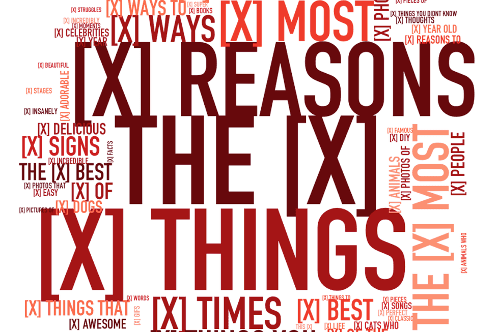The Top 11 Reasons Listicles Are Great