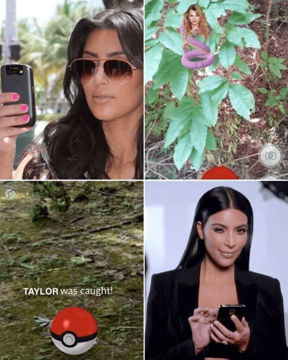 Kim Kardashian Done Exposed a Snake!