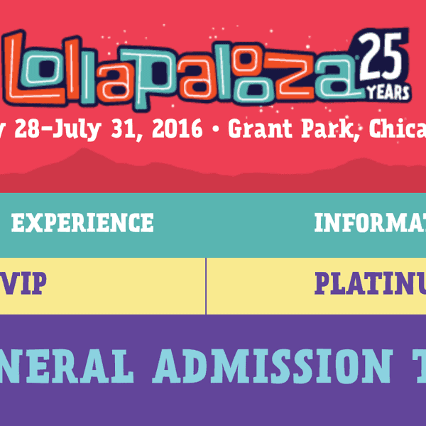 10 Tips For Lollapalooza