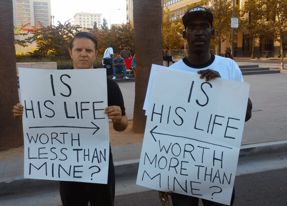 Black And Blue Lives Matter