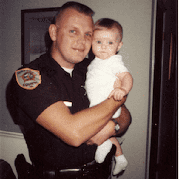 A Salute To The Dads Behind The Badge