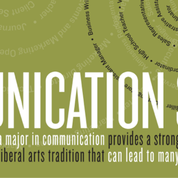 I Am A Communication Studies Major