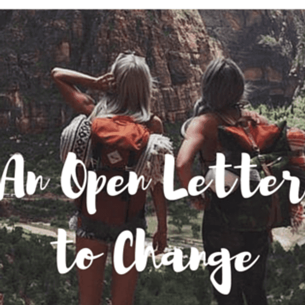 An Open Letter To Change