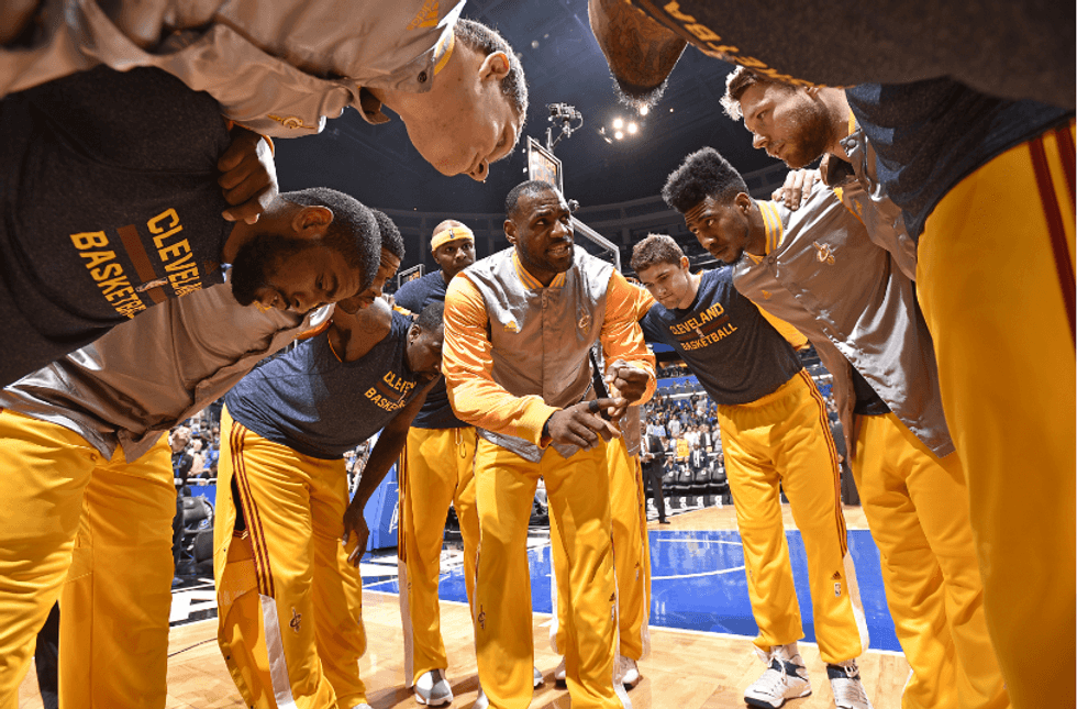 To the Cleveland Cavaliers — Thank You