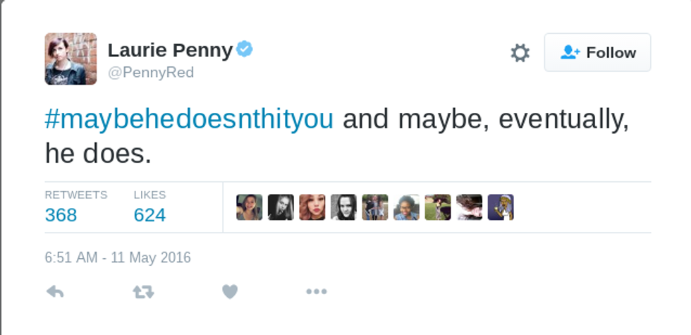 The #MaybeHeDoesntHitYou Movement