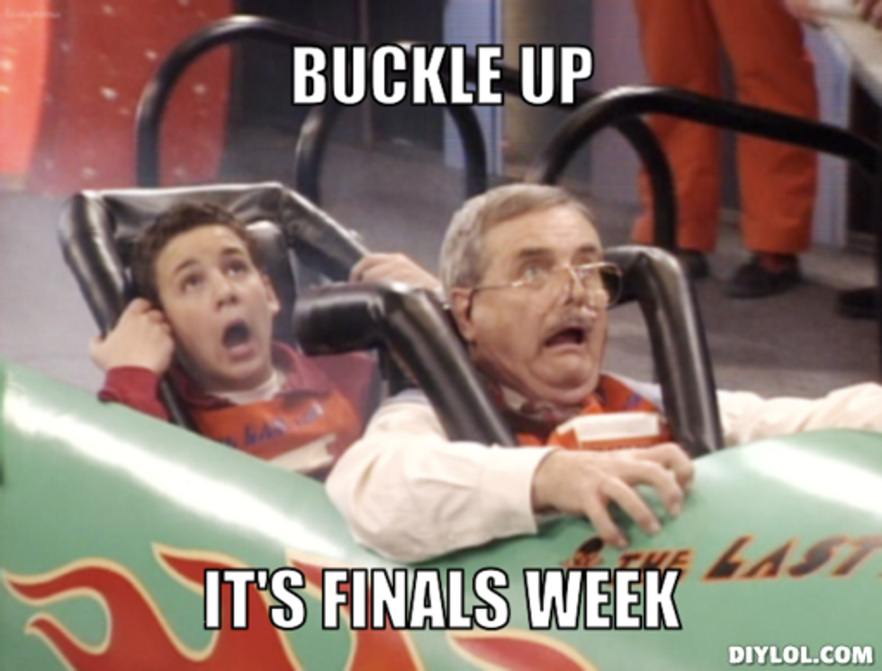 Finals Week for Every College Student