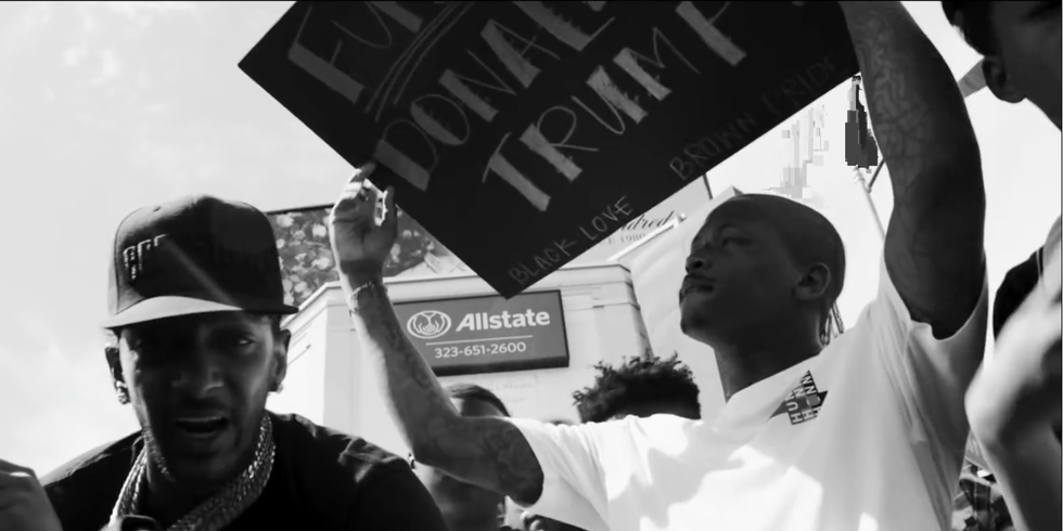 'F--k Donald Trump' - South Central LA's Call To Action