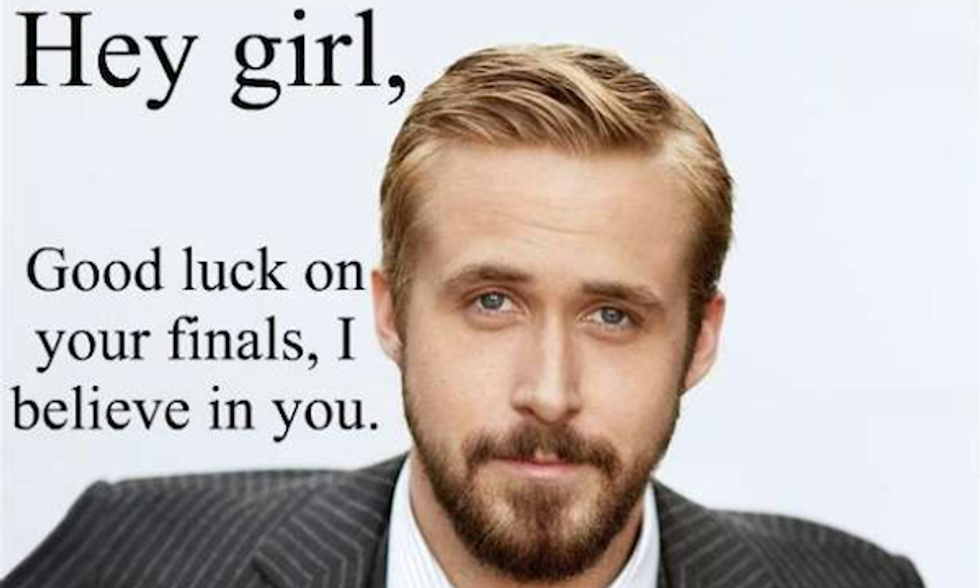 Finish The Semester For Ryan Gosling