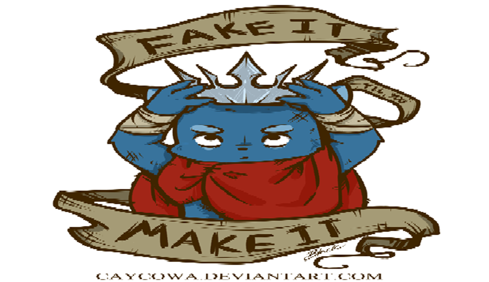 Fake A Smile, Be Confident, And Go For It