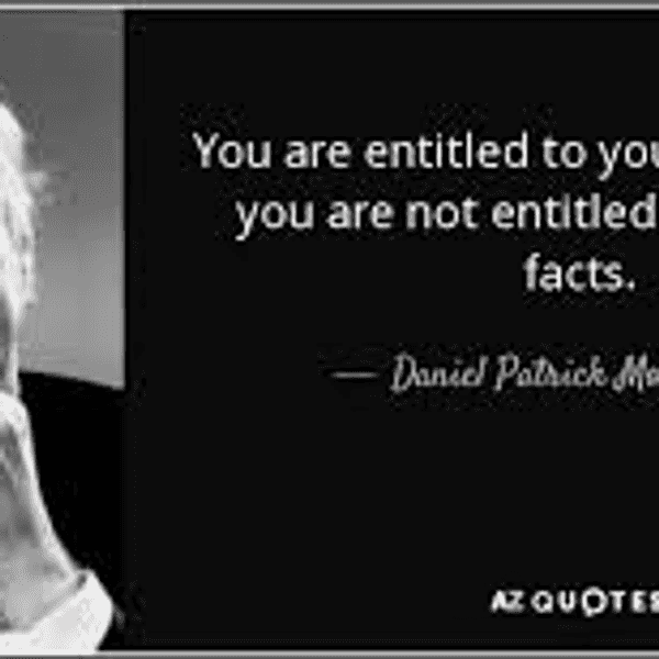 Being Entitled To Your Opinion