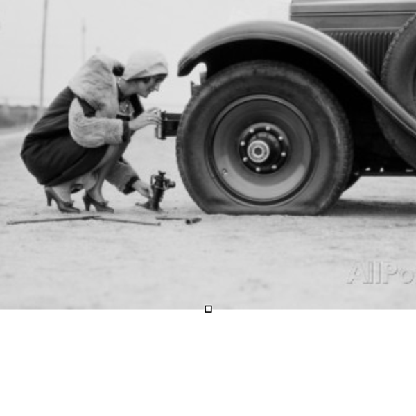 A Flat Tire And Its Metaphor