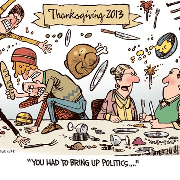 Election Year: Making Family Dinners More Lively Since 1776