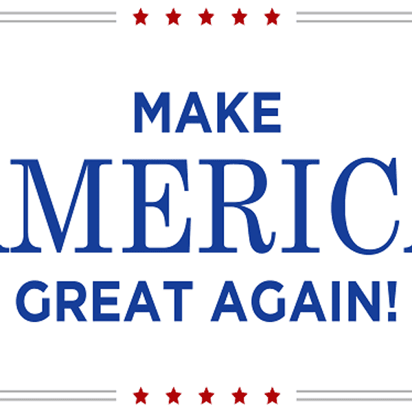 Let's Make America 'Great' Again