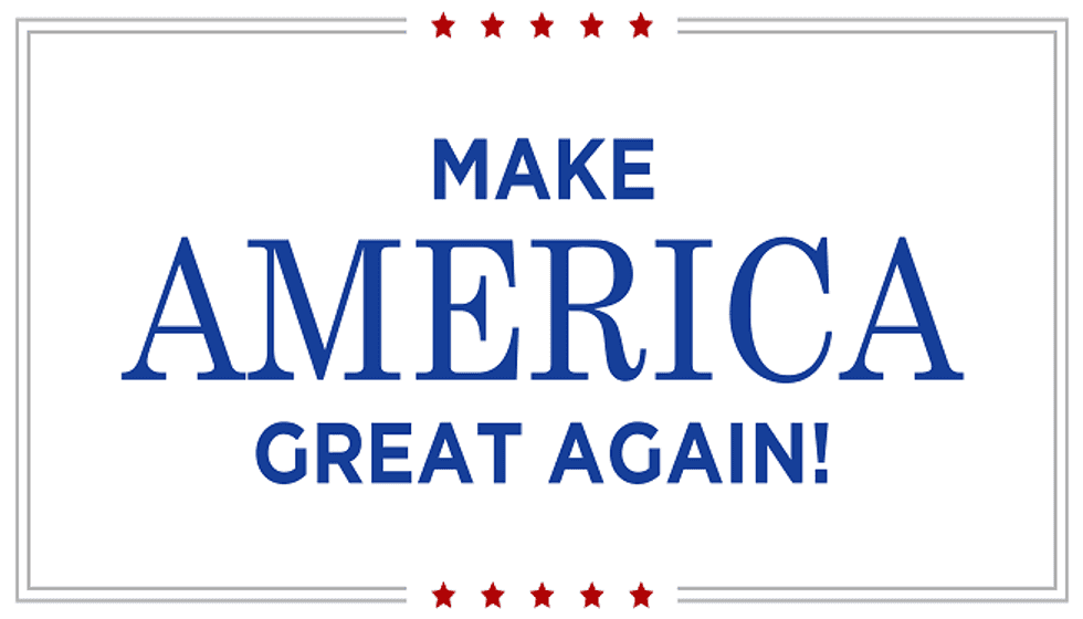 Let's Make America 'Great' Again